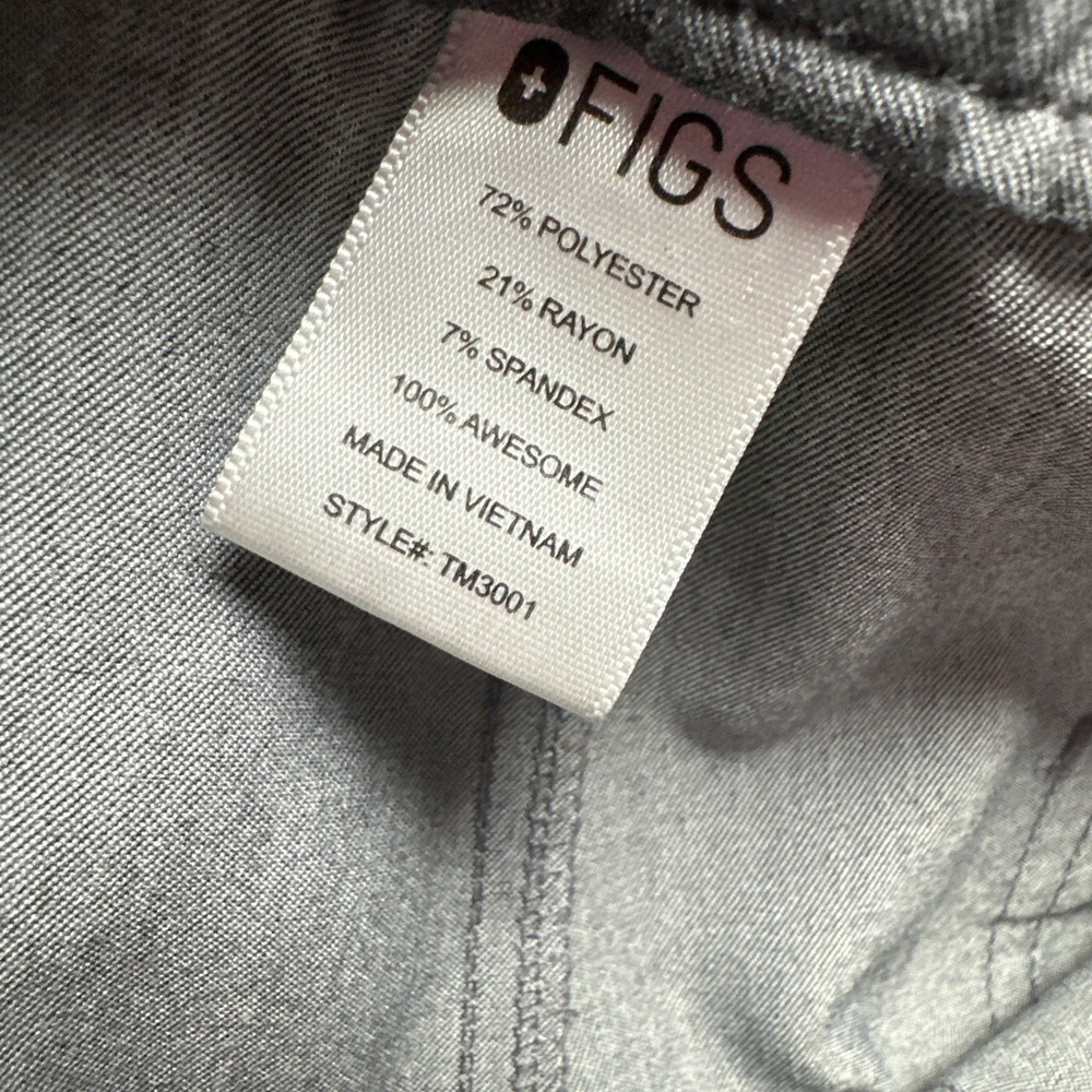 Figs Technical Collection Kade Scrub Pants Size M Graphite Gray PO #1429 - Picture 4 of 9